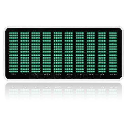 Mini MIC Audio Spectrum LED Display Sound Level Meter Desktop Music Analyzer - Picture 9 of 9