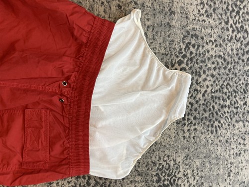Bañador Polo Ralph Lauren Hombre M Malla Forrado 5.5" Nylon Rojo Elástico - Imagen 16 de 17
