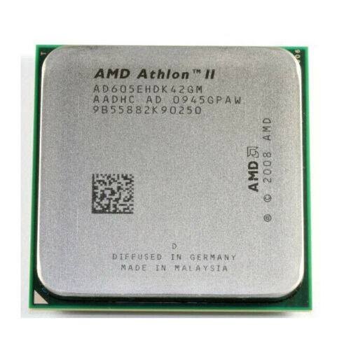 AMD Athlon II X4 605E CPU Quad Core 2.3 GHz (AD605EHDK42GM) Socket AM3 Processor - Picture 1 of 1