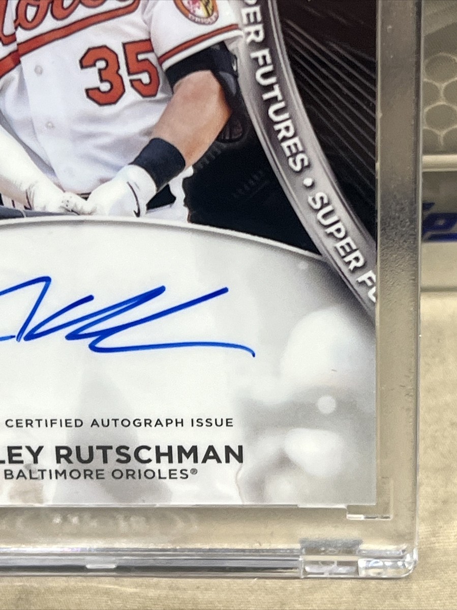 2024 Topps Chrome Black Adley Rutschman #SFA-AR Super Futures Auto