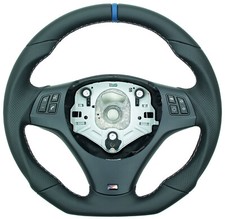 BMW E81 E82 E87 E88 E90 E91 E92 93 M Leder Lenkrad neu bezogen Tuningfom