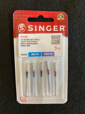 Singer Genuine Leather Needles Simple 2263 3116 3221 3223 3232