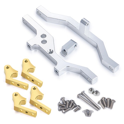 Kit de montaje de eslabón superior de eje de piezas de actualización servo de aleación para oruga 1/10 RC D90 - Imagen 13 de 15