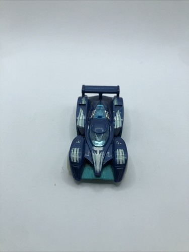 Vintage 2010 Hot Wheels 24 Ours Car Diecast Blue 1/64 Scale Car - Picture 2 of 5