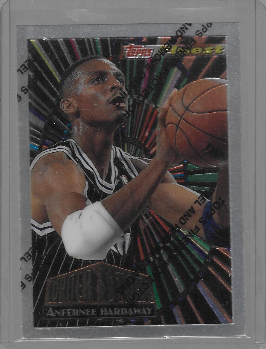 1994-95 Topps Finest Anfernee Hardaway rare 'CornerStone' insert #CS12 Penny