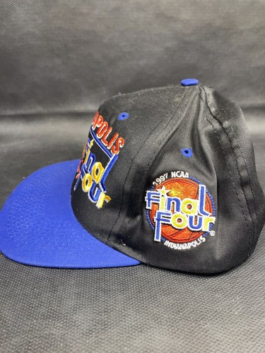 Vintage 1997 NCAA Final Four Indianapolis Logo 7 Snapback Cap Hat basketball - Picture 7 of 12