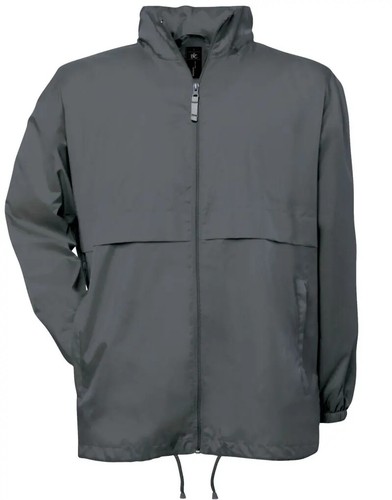 B&C Mens Air Windbreaker Jacket Outdoor Winter Warm Coat Full Zip - Picture 3 of 5