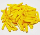 100 Dollhouse Miniature French Fries Doll Mini Tiny Mexican Food Wholesale Set