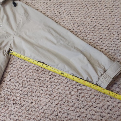 North End Jacket Adult Small All Climate Wear Tan Beige Mens Mild Discoloration - Picture 7 of 15