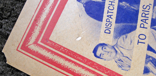 Vintage 1951 Theater Filmplakat "DIPLOMATIC COURIER, Tyrone Power++. 11" x 14" - Bild 3 von 4