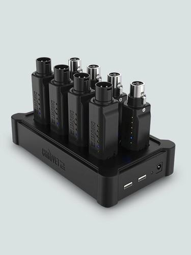 Chauvet DJ D-Fi XLR Pack includes 1 transmitter, 3 receivers and 1 multi-charger - Picture 3 of 5