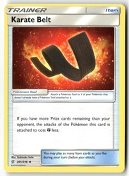 Karate Belt 201/236 Unified Minds Uncommon Pokemon TCG