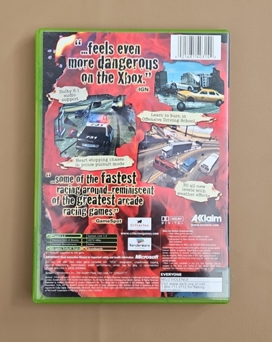 Burnout 2 Point of Impact Developers Cut 2003 Xbox CIB Complete - Picture 2 of 4