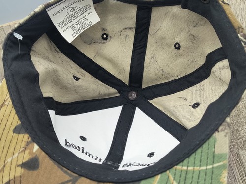 Ducks Unlimited Advantage Camouflage Hat Strapback Adjustable OSFM Cap Walton Co - Picture 9 of 10