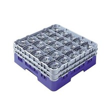 Cambro 25S900167 25 Compartment 9 3/8 in Camrack® Glass Rack