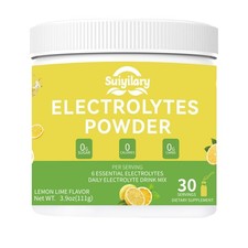 Lemon Electrolyte Powder Drink Mix, Keto  Vegan Hydration, 30 Servings