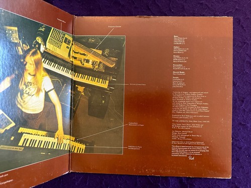 Quad ~ RICK WAKEMAN The Six Wives Of Henry VIII LP A&M QU 54361 Quadraphonic EX - Imagen 7 de 8