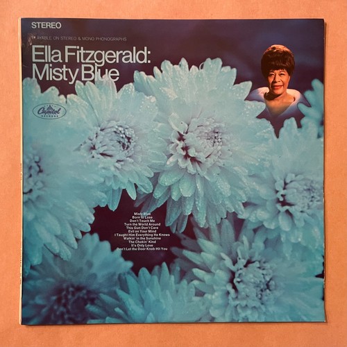 ELLA FITZGERALD  - Misty Blue. 1968 Australian pressing. CAPITOL. JAZZ
