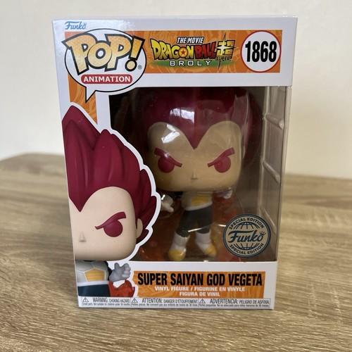 SUPER SAIYAN GOD VEGETA #1868 | FUNKO POP! | DRAGON BALL: BROLY | Anime Manga - Bild 1 von 6
