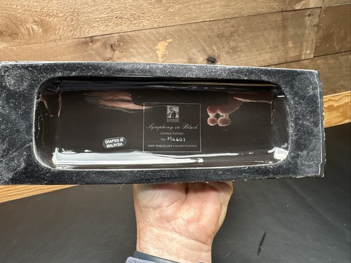 Estatuilla Escultura Casa de Erte Sinfonía en Negro Edición Limitada Franklin Como Nueva - Imagen 5 de 17