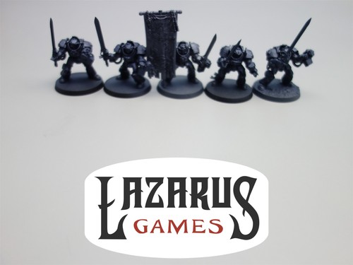 Warhammer 40k Grey Knights - Brotherhood Terminator Squad (grundiert)  - Bild 1 von 4