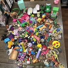 Large Toy Lot - 8 Lbs - Assorted Brands And Sizes, Bottom Of The Toy Box Stuff