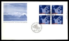 Mayfairstamps Canada FDC 1980 Map Arctic Islands Block First Day Cover aaw_75137