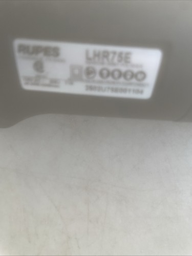 Pulidora orbital aleatoria RUPES Bigfoot Mini (solo herramienta) MFG# LHR75E/US/STD - Imagen 3 de 4