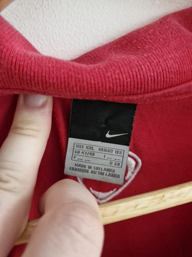 Arsenal Nike 2006 Polo Shirt XXL 48 Chest Total 90 Fly Emirates Red Football Top - Picture 2 of 16