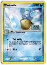 Pokemon TCG Wartortle 43/100 Crystal Guardians Reverse Holo Uncommon HP