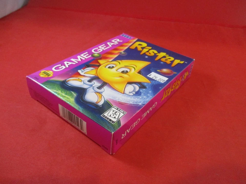 Ristar (Sega Game Gear) COMPLETO con Caja Manual Juego FUNCIONA Foto 2 de 4