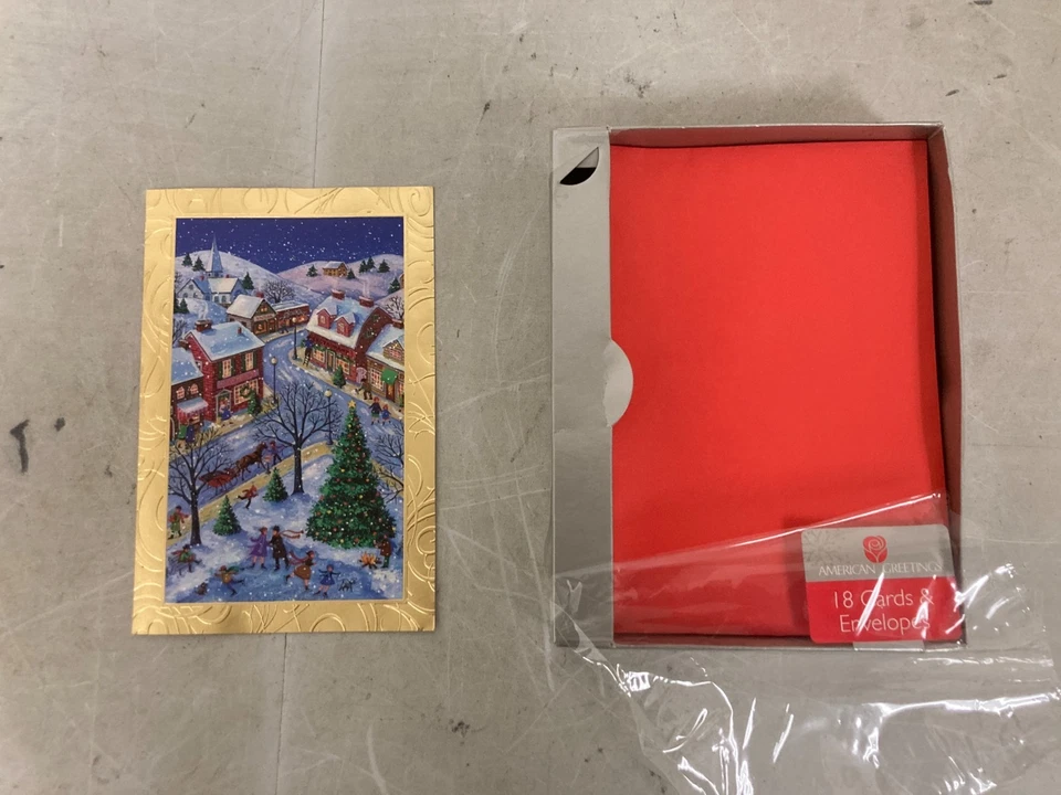 Serendipity Santa's Masterpieces Puzzle Tin + рождественские открытки 1970-х Ralph McDonald - Изображение 4 из 4