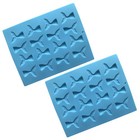  2 Stück Fischgabel Schwanz Meerjungfrau Schwanz Silikonform Fondant Kuchen