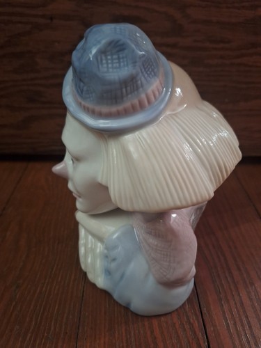 Vintage Clown Head/Bust Figurine Paul Sebastian "Feelings" Glazed Porcelain 6"in - Picture 5 of 10