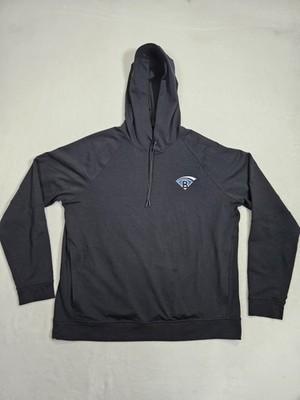 Lululemon City Sweat Pullover Hoodie Men's XXL Black LOGO Soft Stretch Comfort 