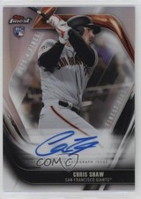 2019 Topps Finest Finest Firsts Auto Chris Shaw #FFA-CS Rookie Auto RC