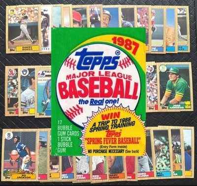 1987 Topps TRADED MLB BASEBALL Cards Complete Your Set U Pick Barry Bonds