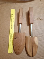 Vintage Cedar Shoe Keepers Tree by Rochester Shoe Tree Co. {Irregular}