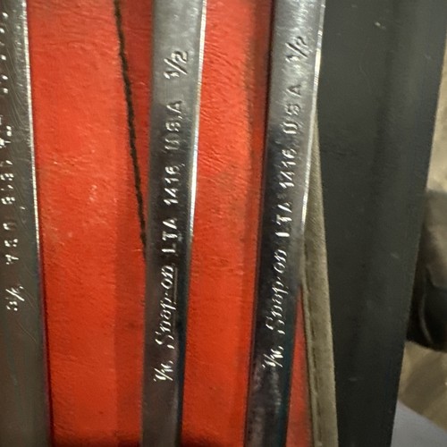 Vtg Snap On C-36d Double Open Slim Wrenches 7/16 To 11/16 - Picture 10 of 11