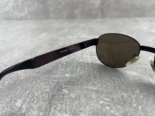 Dolce & Gabbana Old Money 00s Oval Made in Italy Purple Metal Frame Sunglasses - Picture 11 of 14
