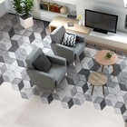 2 Pack Floor Tile Sticker Self Adhesive Wall Stickers Removable Decal