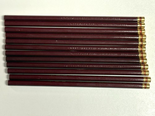 12 Berol Verithin Adler Buntstifte #745 karminrot *ohne Karton - Bild 4 von 4