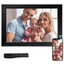 17 Inch Digital Picture Frame, 2.4G/5G Dual WiFi AI Smart Electronic Photo Fr...