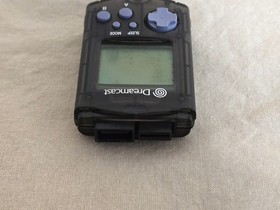 Black Sega Dreamcast VMU Visual Memory Card Official OEM HKT-7000