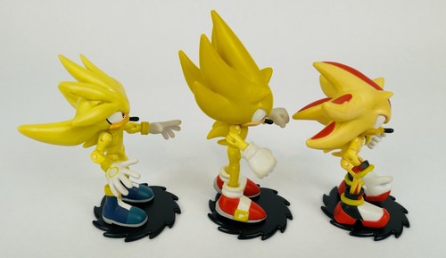 Jazzwares Sonic The Hedgehog Super Pack 3, Sonic, Silver And Shadow Toys R Us - Picture 2 of 5