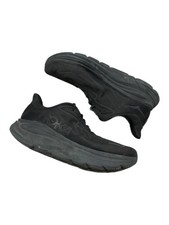 HOKA ONE ONE Clifton 10 Shoes Mens Size 13 X-Wide Black Running 1162051 BBLC