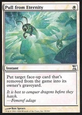 Pull from Eternity - Medium Play MTG Time Spiral