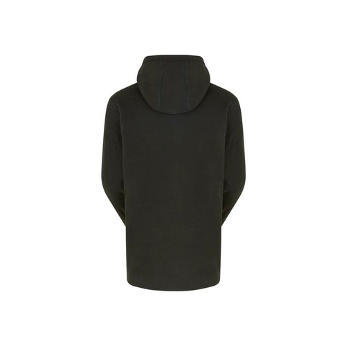 Ridgeline Mens Ballistic Long Sleeve Fleece Hoodie - Quarter Zip - Deep Forest - Picture 3 of 3