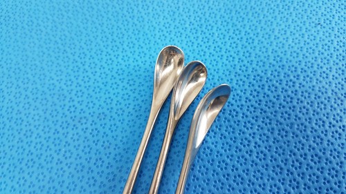 Doppelendiger Dental Löffel Bagger - Edelstahl Dental Werkzeug Menge 6 - Bild 17 von 20
