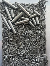 3LB Mix Lot Plain Finish Hardened Alloy Dowel Pins Assortment Variant